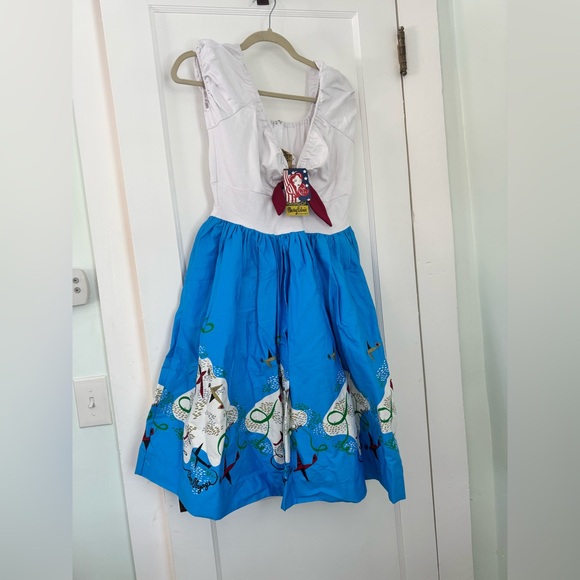 Pinup Couture Mary Blair Bon Voyage Dress XL - Picture 2 of 8